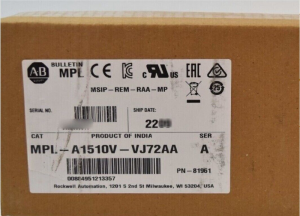 Allen Bradley MPL-A1510V-VJ72AA Bulletin MPL LL - Yuguan