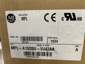 Allen Bradley MPL-A1520U-VJ42AA Servo Motor Bulletin MPL LL - Yuguan