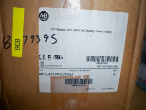 Allen Bradley MPL-A310P-HJ72AA Servo Motor Bulletin MPL LL - Yuguan