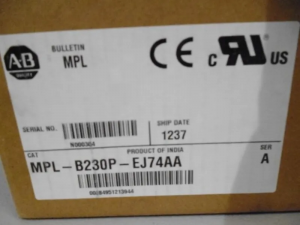 Allen Bradley MPL-B230P-EJ74AA Servo Motor Bulletin MPL LL - Yuguan