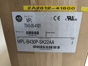 Allen Bradley MPL-B430P-SK22AA Servo Motor Bulletin MPL LL - Yuguan